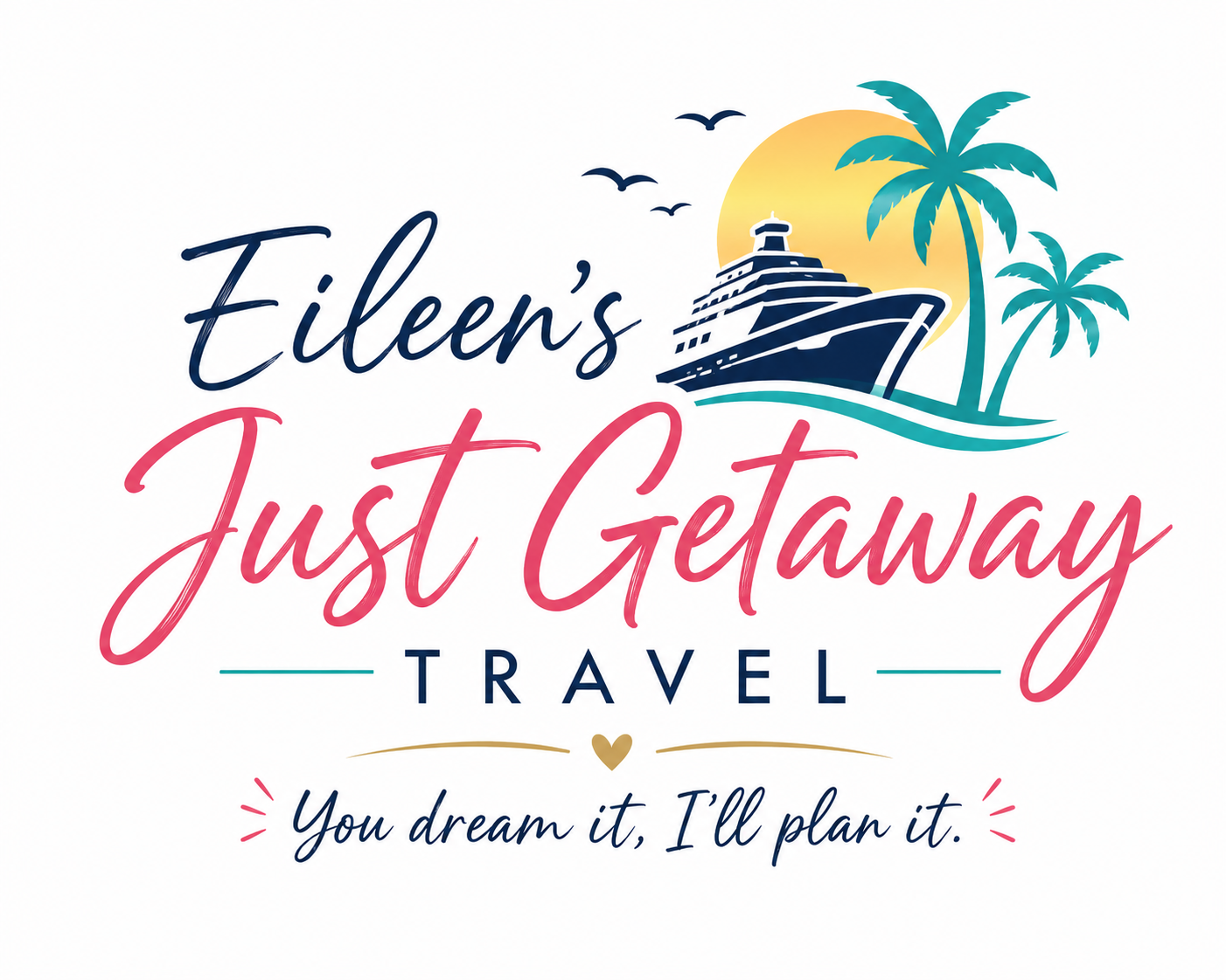 Eileen's Just Get Away Travel logo